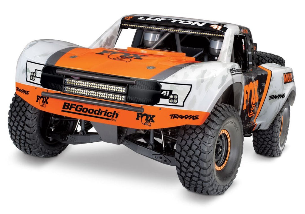 TRA85086-4 Traxxas Unlimited Dessert Racer FOX YOU will need this part #  TRA2990 to run this truck