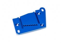 TRA10263-BLUE Traxxas Motor mount cap, 6061-T6 aluminum (blue-anodized)