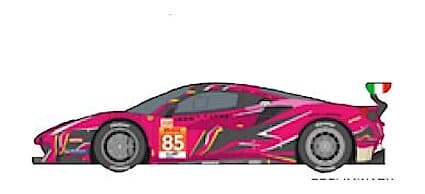 Carrera 27750 Ferrari 488 GT3 Iron Dames, No.85 , Evolution 1/32 w/Lights NEW FOR 2024