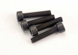 TRA3236 Screws, 2.5x12mm cap-head machine (6)