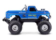 TRA36334-4 Traxxas 1/10 BIGFOOT No. 1 BL-2S HD Clipless - Blue***SOLD SEPARATELY you will need TRA2985  & TRA2827X  to run this truck**