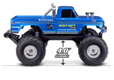 TRA36334-4 Traxxas 1/10 BIGFOOT No. 1 BL-2S HD Clipless - Blue***SOLD SEPARATELY you will need TRA2985  & TRA2827X  to run this truck**