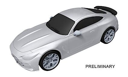 Carrera 64253 Mercedes - AMG GT 63 - Selenitgrey, GO!!! 1/43 NEW FOR 2024