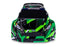 TRA74276-4GREEN Traxxas Ford Fiesta Rally VXL 4X4 - Green  Clipless Body **Sold Separately you will need TRA2970-3S to run this