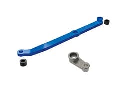 TRA9748-BLUE Traxxas Steering Link, Aluminum (Blue-Anodized)