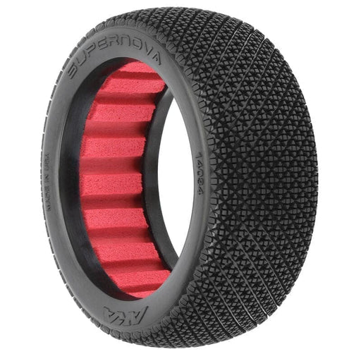 AKA14034ZR	 1/8 Supernova Medium Long Wear Front/Rear Off-Road Buggy Tires (2)