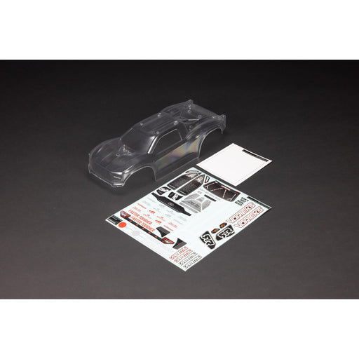 ARA-1554 1/10 Clear Body with Decals: VORTEKS 2WD