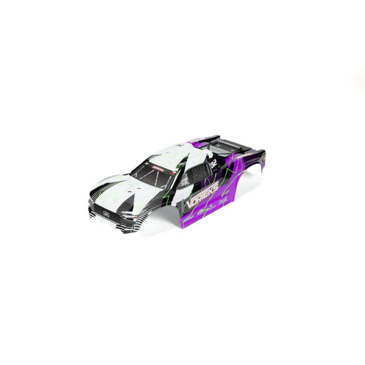 ARA-1556 1/10 Clipless Painted Trimmed Body Set with Decals, Purple: VORTEKS 2WD