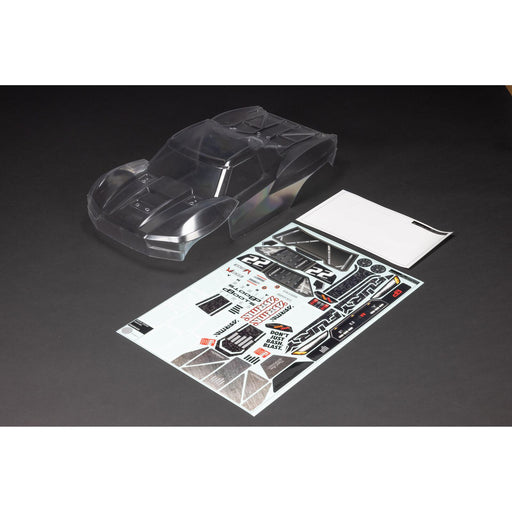 ARA-1581 1/10 Clear Body with Decals: FURY 2WD