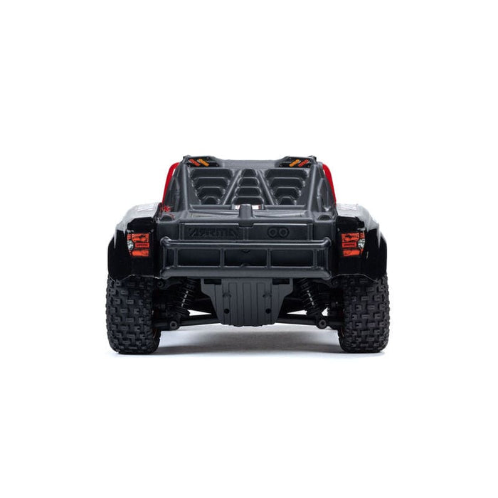 ARA2104T1 MOJAVE GROM MEGA 380 Brushed 4X4 Small Scale Desert Truck RTR with Battery & Charger, Red/Black ** IN STOCK EARLY JULY** (FOR A EXTRA BATTERY PLEASE ORDER SPMX142S30H2)