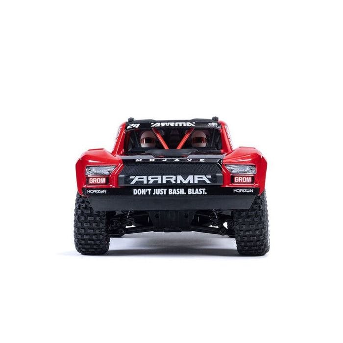 ARA2104T1 MOJAVE GROM MEGA 380 Brushed 4X4 Small Scale Desert Truck RTR with Battery & Charger, Red/Black ** IN STOCK EARLY JULY** (FOR A EXTRA BATTERY PLEASE ORDER SPMX142S30H2)