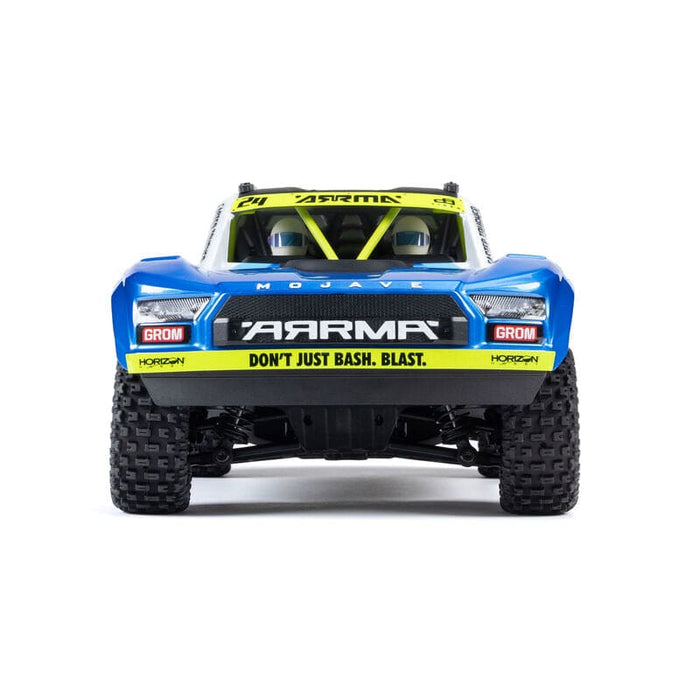 ARA2104T2 MOJAVE GROM MEGA 380 Brushed 4X4 Small Scale Desert Truck RTR with Battery & Charger, Blue/White ** IN STOCK EARLY JULY** (FOR A EXTRA BATTERY PLEASE ORDER SPMX142S30H2)