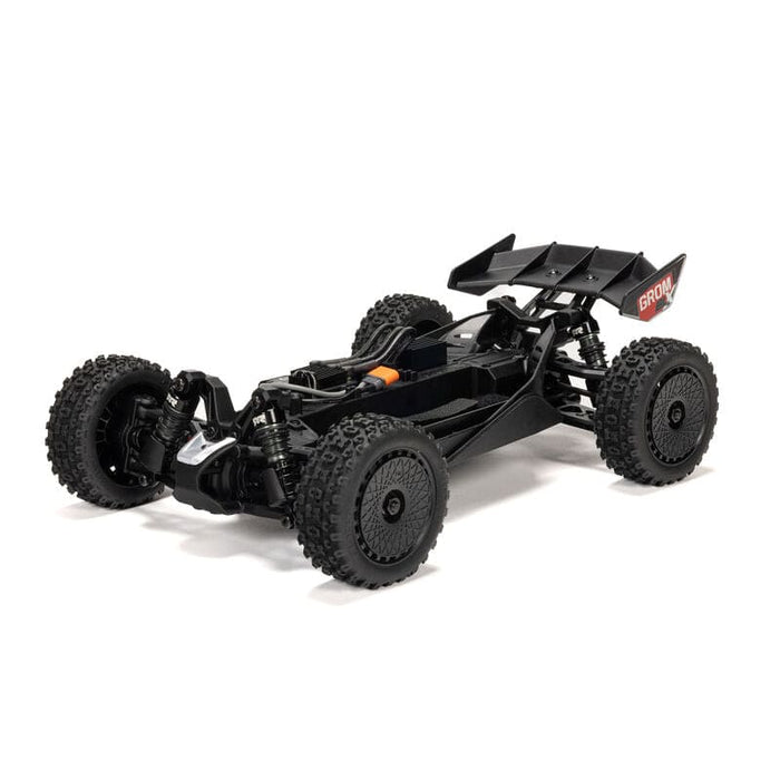 ARA2306ST1 TYPHON GROM 223S BLX Brushless 4X4 Small Scale Buggy RTR with Battery & Charger, Red ** (FOR A EXTRA BATTERY PLEASE ORDER SPMX142S30H2)