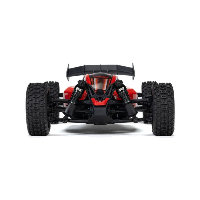 ARA2306ST1 TYPHON GROM 223S BLX Brushless 4X4 Small Scale Buggy RTR with Battery & Charger, Red ** (FOR A EXTRA BATTERY PLEASE ORDER SPMX142S30H2)