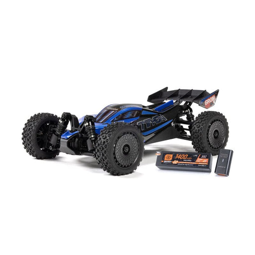 ARA2306ST2 TYPHON GROM 223S BLX Brushless 4X4 Small Scale Buggy RTR with Battery & Charger, Blue ** (FOR A EXTRA BATTERY PLEASE ORDER SPMX142S30H2)