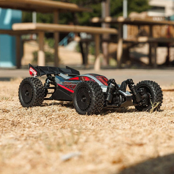 ARA2306T1 TYPHON GROM 223S BLX Brushless 4X4 Small Scale Buggy RTR, Silver  **YOU will need AND Sold separately SPMXPSS315 to run this truck **