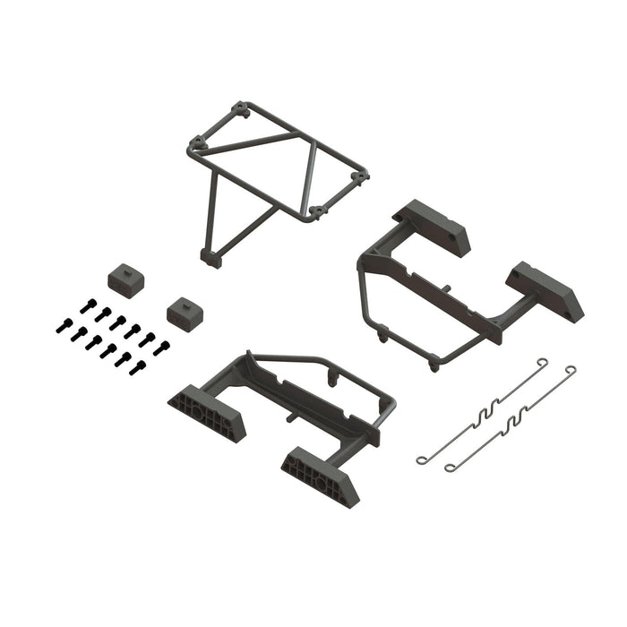 ARA320821 Desert Truck Body Roll Cage Set, Black: GROM