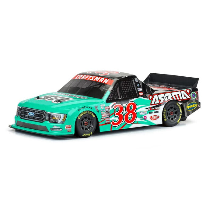 ARA410018 1/7 2023 NASCAR Ford F-150 No.38 Truck LE Body (Teal): Infraction 6S