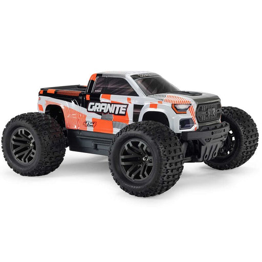ARA4202V4T3 1/10 GRANITE MEGA 665 4X4 RTR Brushed Monster Truck, Orange  ** Needed to Complete # SPMX-1031