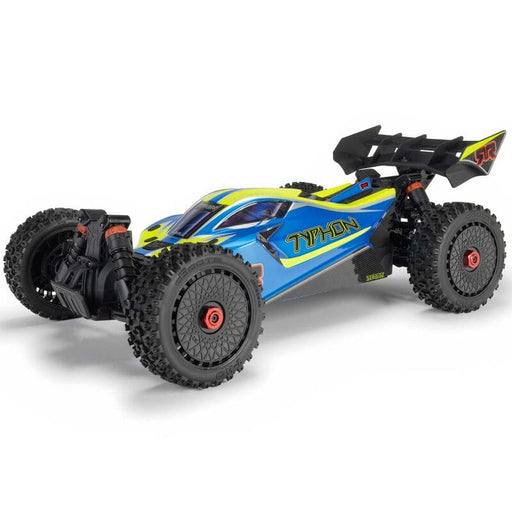 ARA4206V4T1 1/8 TYPHON MEGA 665 4X4 RTR Brushed Buggy, Blue  ** Needed to Complete # SPMX-1031