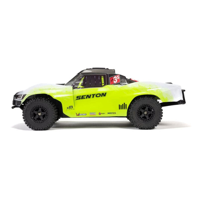 ARA4303V4T1 1/10 SENTON 223S BLX Brushless 4X4 Short Course Truck RTR with DSC, Yellow *YOU will need this to run this truck # SPMX-1034