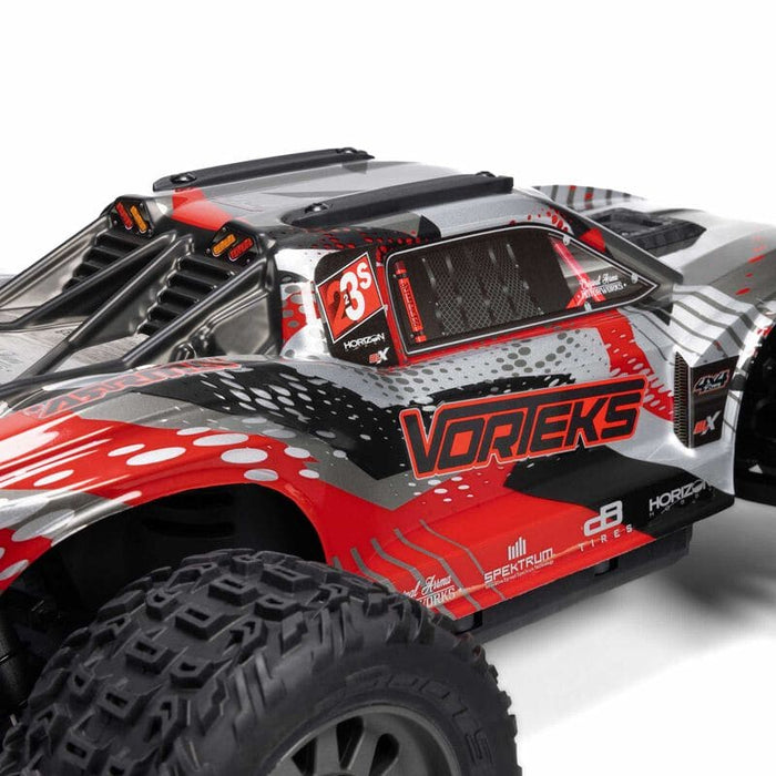 ARA4305V4T1 1/10 VORTEKS 223S BLX Brushless 4X4 Stadium Truck RTR with DSC, Red **YOU will need this to run this truck # SPMX-1034