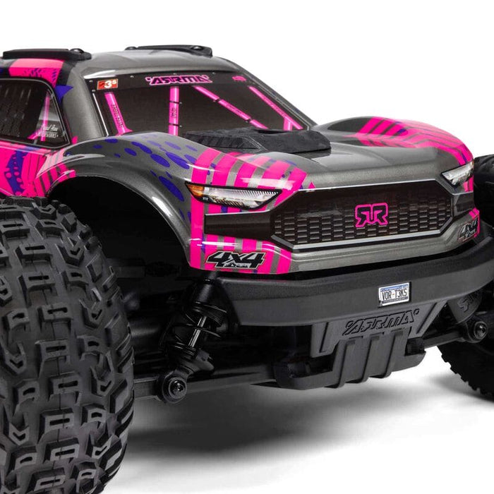 ARA4305V4T3 1/10 VORTEKS 223S BLX Brushless 4X4 Stadium Truck RTR with DSC, Purple