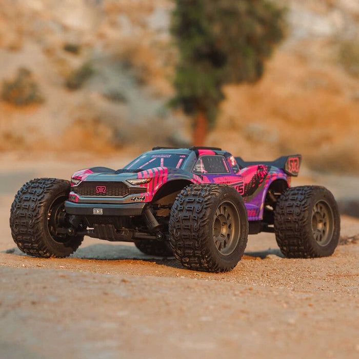 ARA4305V4T3 1/10 VORTEKS 223S BLX Brushless 4X4 Stadium Truck RTR with DSC, Purple