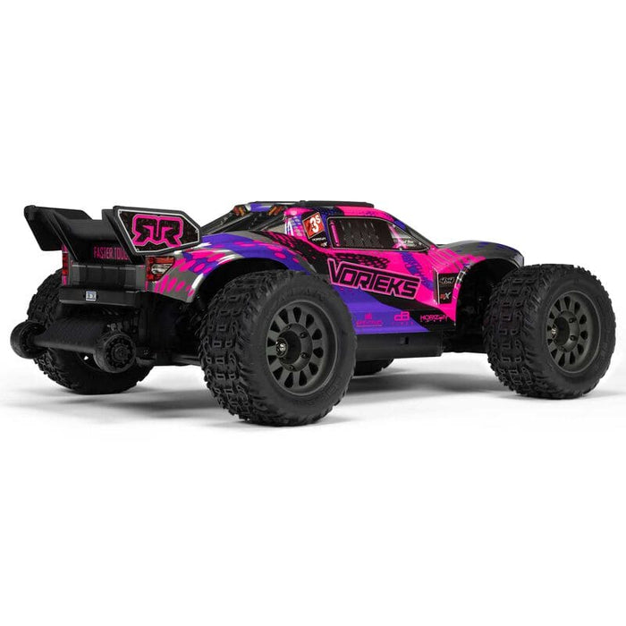 ARA4305V4T3 1/10 VORTEKS 223S BLX Brushless 4X4 Stadium Truck RTR with DSC, Purple