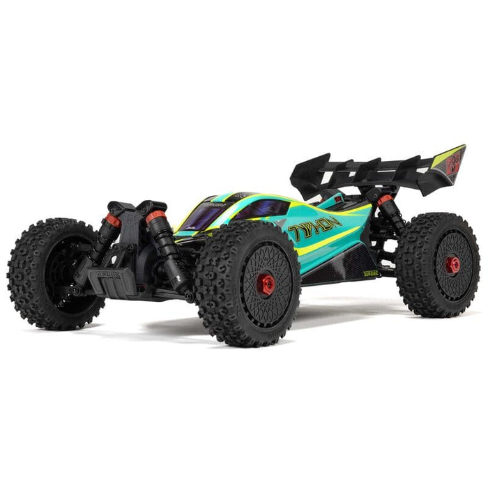 ARA4306V4T1 1/8 TYPHON 223S BLX Brushless 4X4 Buggy RTR with DSC, Green