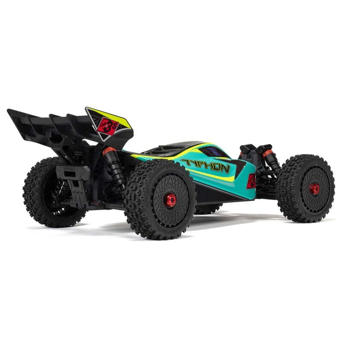 ARA4306V4T1 1/8 TYPHON 223S BLX Brushless 4X4 Buggy RTR with DSC, Green