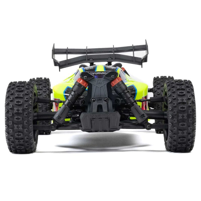 ARA4306V4T2 1/8 TYPHON 223S BLX Brushless 4X4 Buggy RTR with DSC, Yellow