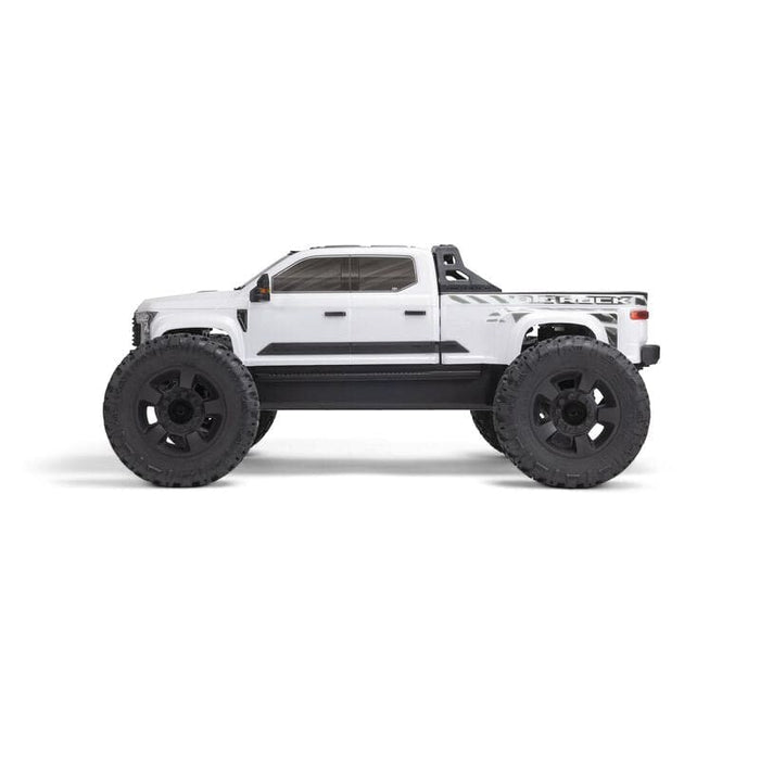 ARA7612T3 1/7 BIG ROCK 6S 4X4 BLX Monster Truck RTR, White** You will need to order this # SPMXPS6 to run this truck