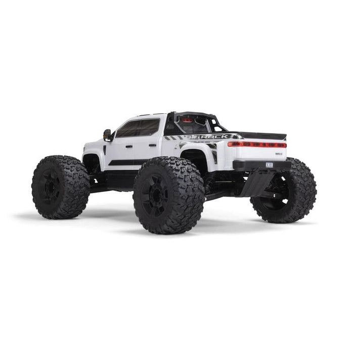 ARA7612T3 1/7 BIG ROCK 6S 4X4 BLX Monster Truck RTR, White** You will need to order this # SPMXPS6 to run this truck