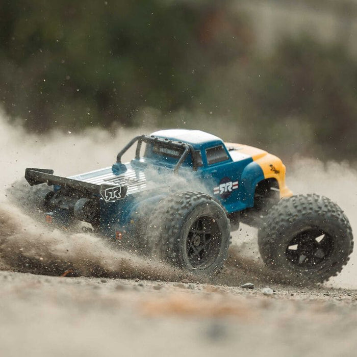 ARA8611V6T2 1/8 NOTORIOUS 6S V6 4X4 BLX Brushless Stunt Truck RTR, Blue *YOU will need this to run this truck # SPMXPSS600