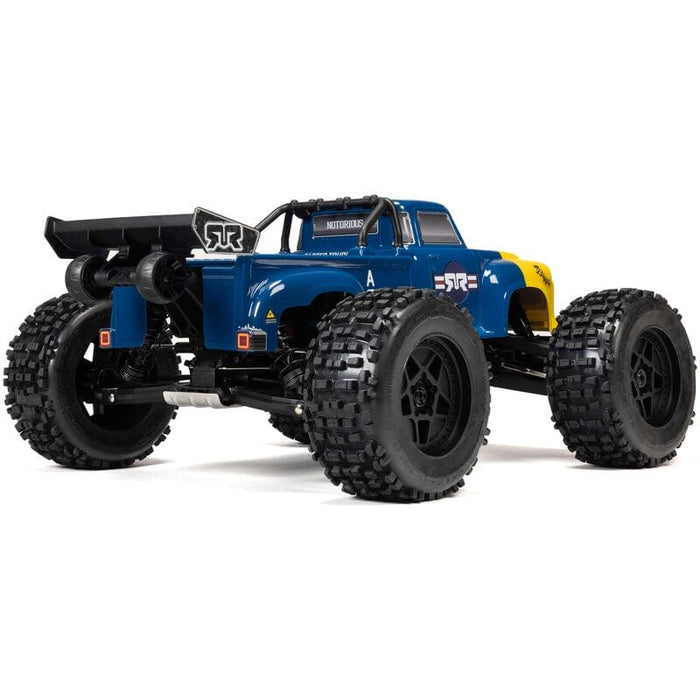 ARA8611V6T2 1/8 NOTORIOUS 6S V6 4X4 BLX Brushless Stunt Truck RTR, Blue *YOU will need this to run this truck # SPMXPSS600