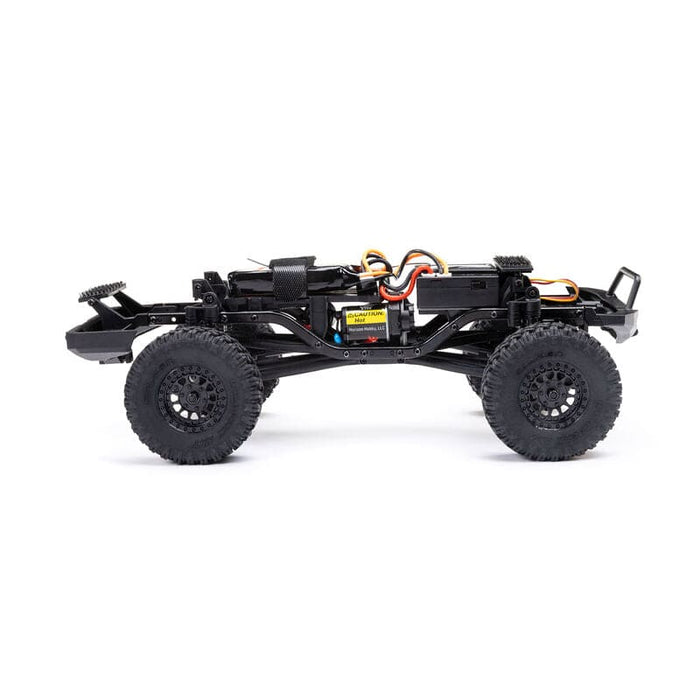 AXI-1219T1 1/24 SCX24 Base Camp 4WD Rock Crawler Brushed RTR with Battery & Charger, White