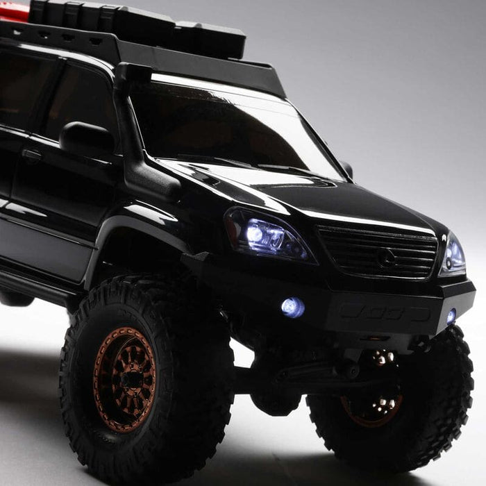 AXI-1532T3 1/24 SCX24 Lexus GX 470 4X4 Rock Crawler RTR, Black