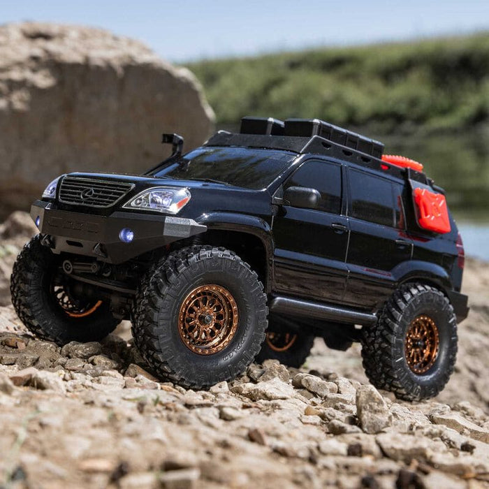 AXI-1532T3 1/24 SCX24 Lexus GX 470 4X4 Rock Crawler RTR, Black