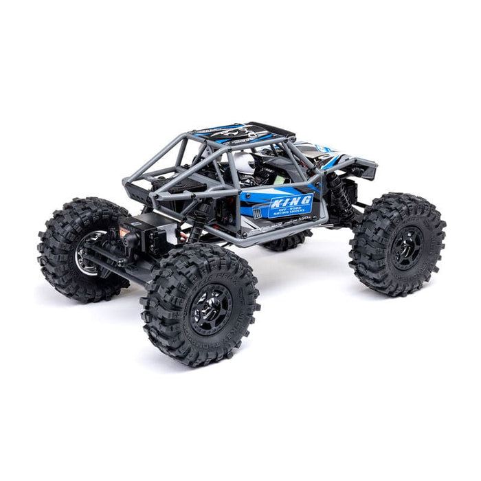 AXI-1750T1 1/18 UTB18 Capra 4WS 4WD Trail Buggy RTR with Battery & Charger, Blue **And For extra battery ORDER # SPMX652SH2