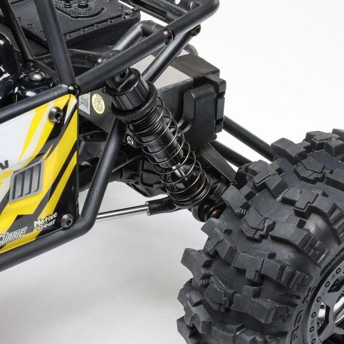 AXI-1750T2 1/18 UTB18 Capra 4WS 4WD Trail Buggy RTR with Battery & Charger, Yellow **And For extra battery ORDER  # SPMX652SH2