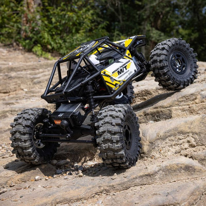 AXI-1750T2 1/18 UTB18 Capra 4WS 4WD Trail Buggy RTR with Battery & Charger, Yellow **And For extra battery ORDER  # SPMX652SH2