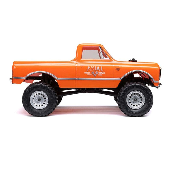 AXI00001V2T3 1/24 SCX24 1967 Chevrolet C10 4WD Brushed Truck RTR, Orange