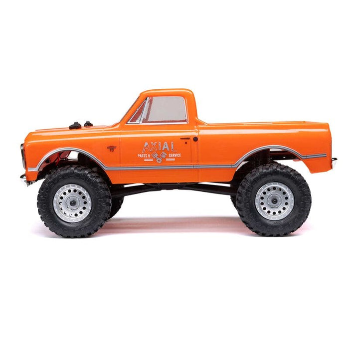 AXI00001V2T3 1/24 SCX24 1967 Chevrolet C10 4WD Brushed Truck RTR, Orange