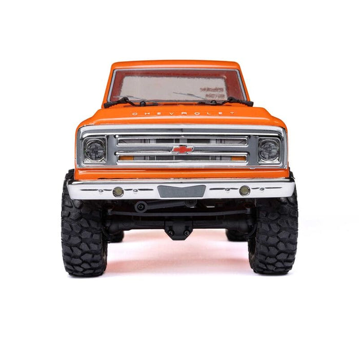 AXI00001V2T3 1/24 SCX24 1967 Chevrolet C10 4WD Brushed Truck RTR, Orange