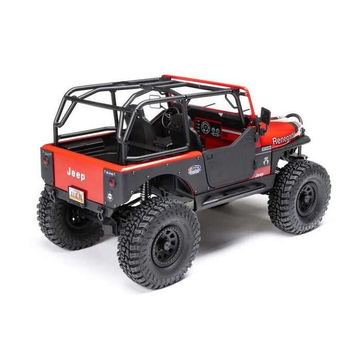 AXI03008T1 1/10 SCX10 III Jeep CJ-7 4WD Brushed RTR, Red ***You will need to order this # SPMX-1031 to run this truck***