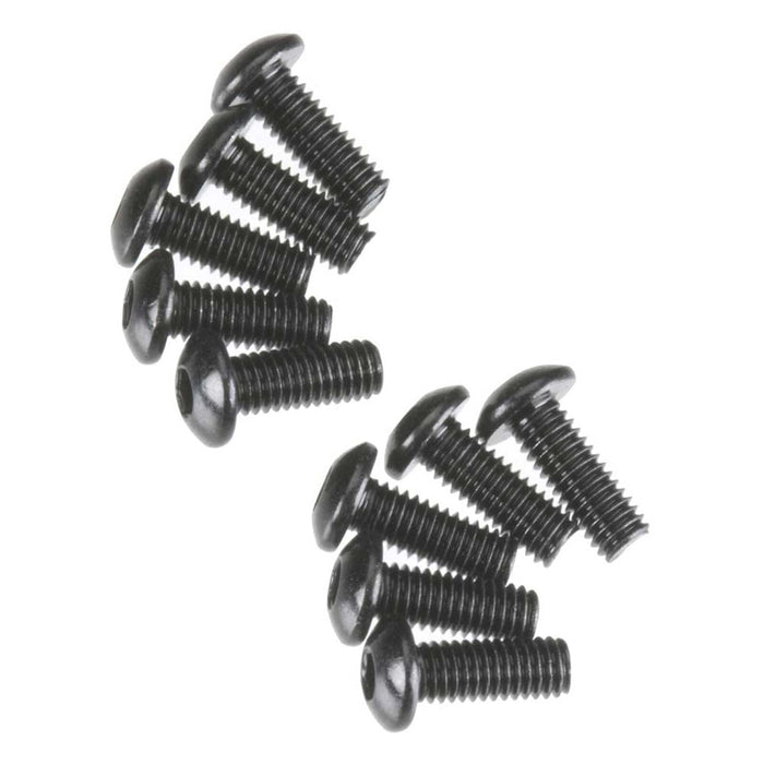 AXIC0114 Hex Socket Button Head M3x8mm Black Oxide (10)