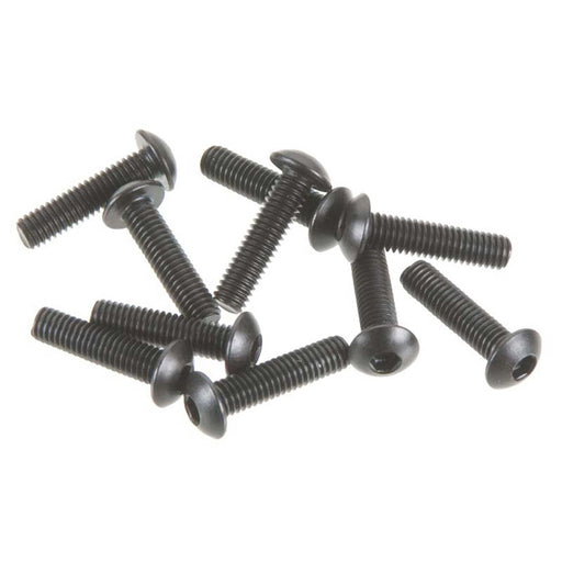 AXIC0116 Hex Socket Button Head M3x12mm Black (10)