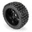 DTX565010 1/6 Brutus F/R 5.7" Monster Truck Tires MTD 24mm Black Ripper (2)