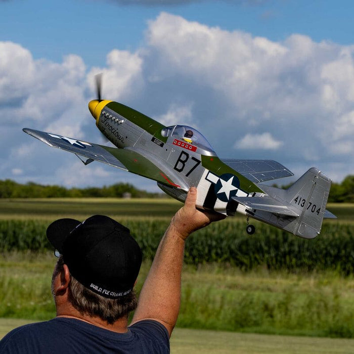 EFL02650 P-51D Mustang 1.0m BNF Basic with AS3X+ and SAFE Select